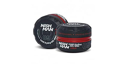 Nishman - Série de coiffure (150ml, 9 Cola AQUA WAX)