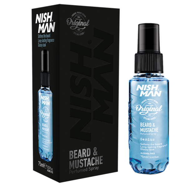 Parfum pour barbe sans alcool - Nishman - 75 ml